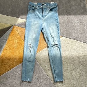 Levi’s premium high rise skinny jeans